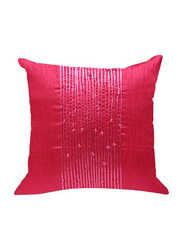 OraOnline Delphi Pink Decorative Cushion/Pillow, 40x40 cm