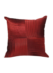 OraOnline Kyrah One Red Decorative Cushion/Pillow, 40x40 cm