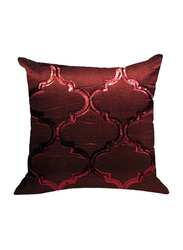 OraOnline Kyrah Three Red Decorative Cushion/Pillow, 40x40 cm