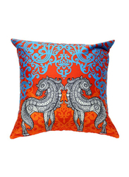 OraOnline No. 40 Multicolor Decorative Cushion/Pillow, 40x40 cm