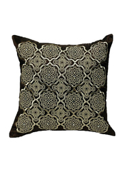 OraOnline Alizia Brown Decorative Cushion/Pillow, 40x40 cm