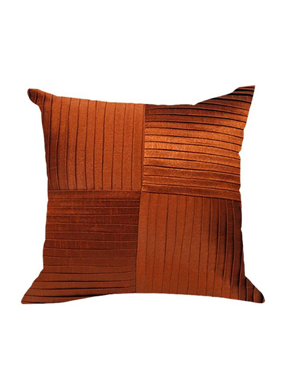 OraOnline Kyrah One Orange Decorative Cushion/Pillow, 40x40 cm