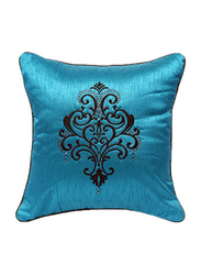 OraOnline Indian Turquoise Decorative Cushion/Pillow, 40x40 cm