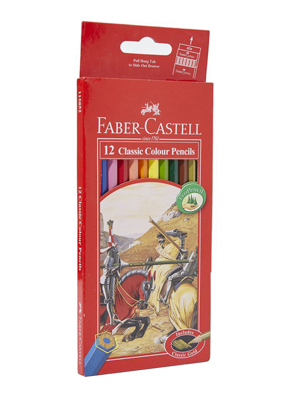

Faber-Castell Classic Color Eco Pencil Set, 12 Pieces, Multicolour