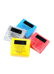 Faber-Castell 4-Piece Kneadable Eraser, Red/Blue/Yellow