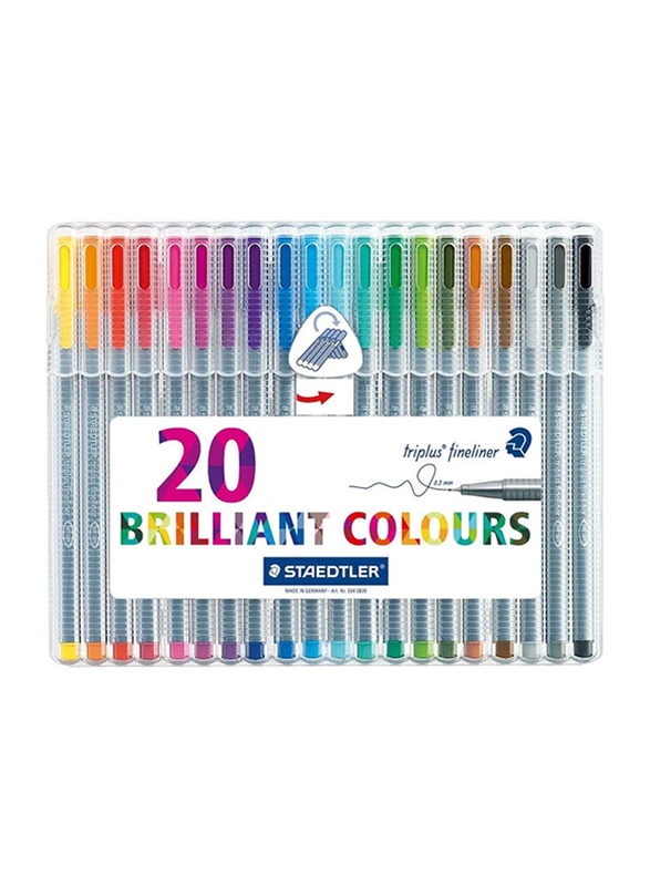 

Staedtler StaEDT Perfumeler 20-Piece Brilliant Colour Set, Multicolour