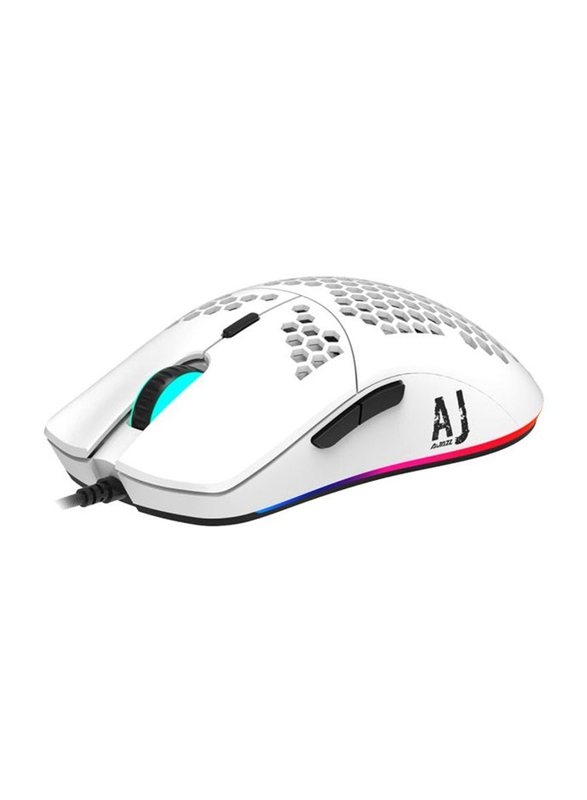 

Ajazz C9538W-1 Optical Gaming Mouse, White