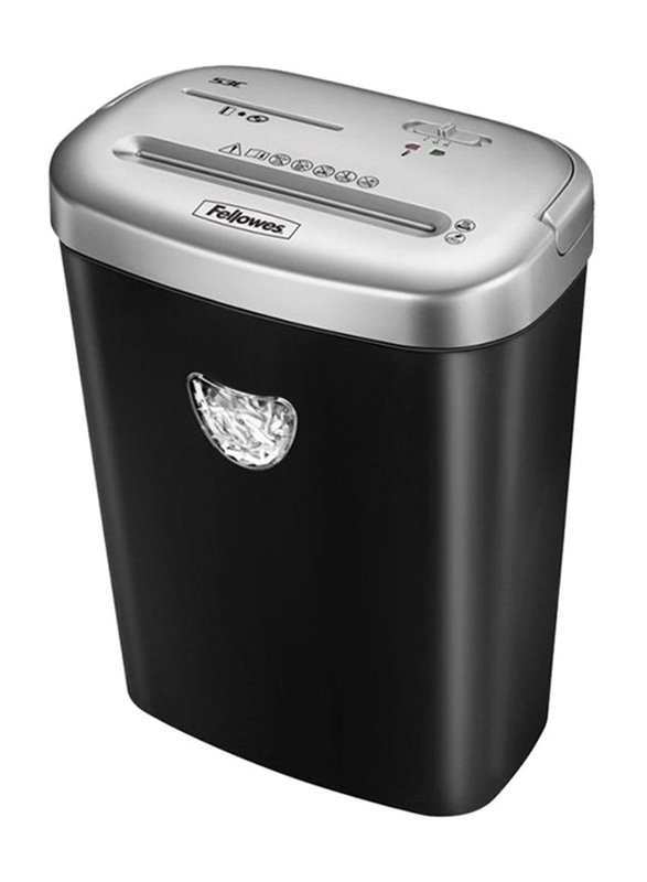 

Fellowes Powershred 53C Cross Cut Paper Shredder, Black/Grey