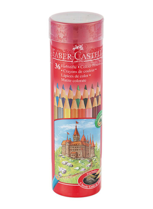 

Faber-Castell Color Pencil Set, 36 Pieces, Multicolour