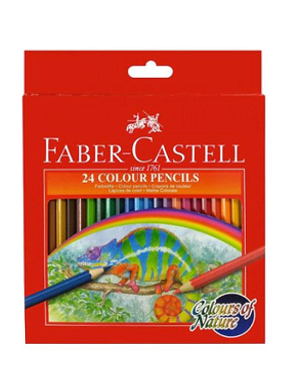 

Faber-Castell Colors Of Nature Color Pencil Set, 24 Pieces, Multicolour