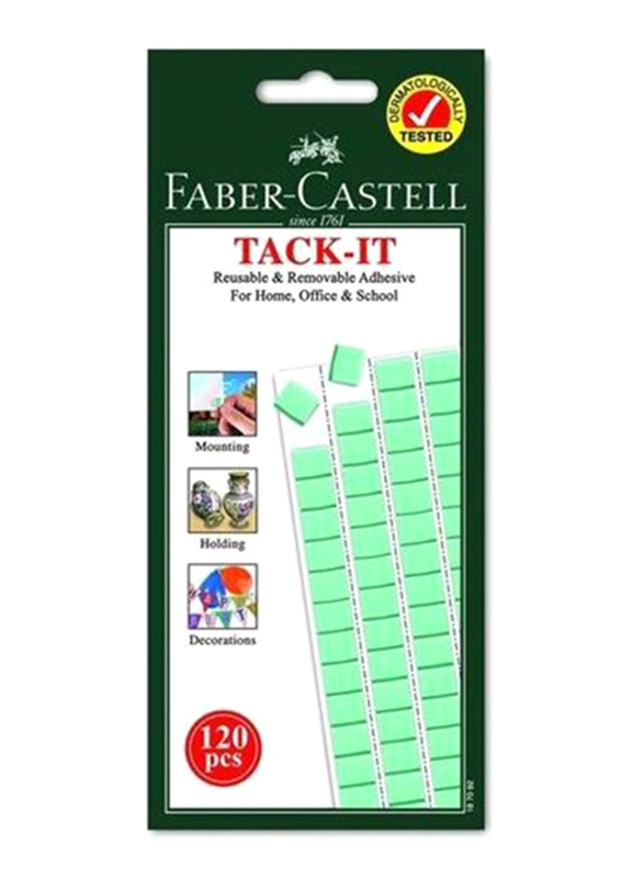 

Faber-Castell Tack-It Removable and Reusable Adhesive, Green