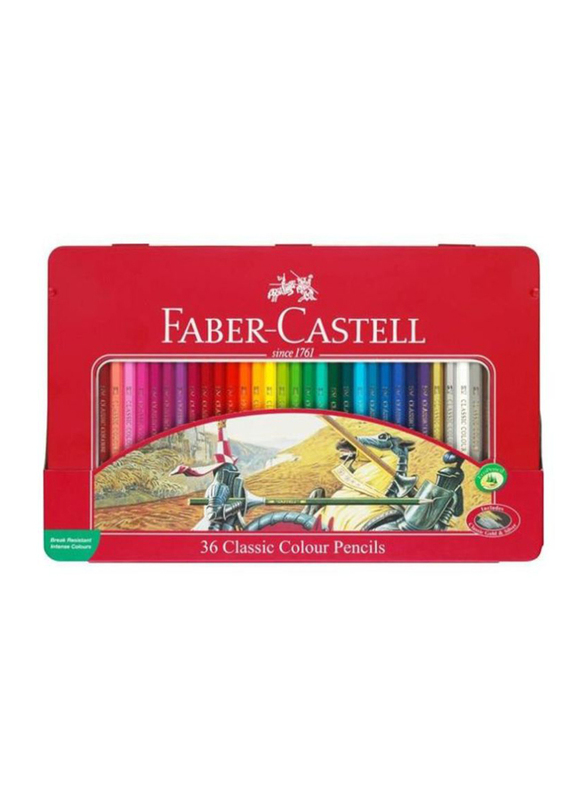 

Faber-Castell Classic Color Pencil Set, 36 Pieces, Multicolour