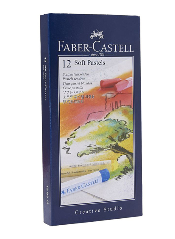 

Faber-Castell Soft Pastel Set, 12-Piece, Multicolour