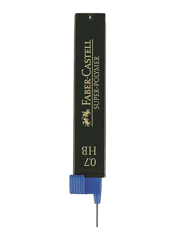 

Faber-Castell 12-Piece Super-Polymer Mechanical Pencil Lead Set, Black