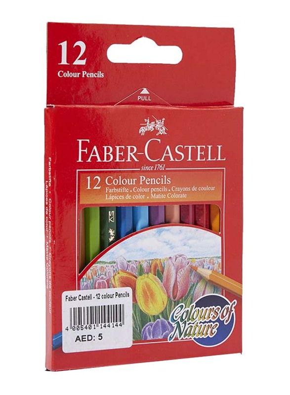 

Faber-Castell 12-Piece Color Pencil Set, 114414, Multicolour