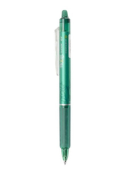 Pilot Pen 12-Piece Frixion Clicker Erasable Fine Rollerball Pen Set, Green/Clear