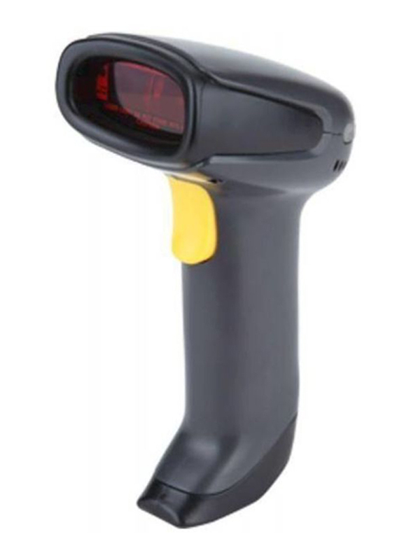 

Handheld USB Laser Barcode Reader Scanner, Black/Yellow
