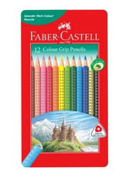 Faber-Castell 12-Piece Color Grip Pencil Set, FB-116255, Multicolour