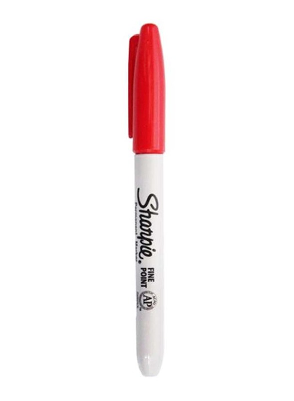 

Sharpie 12-Piece Permanent Marker Set, Red