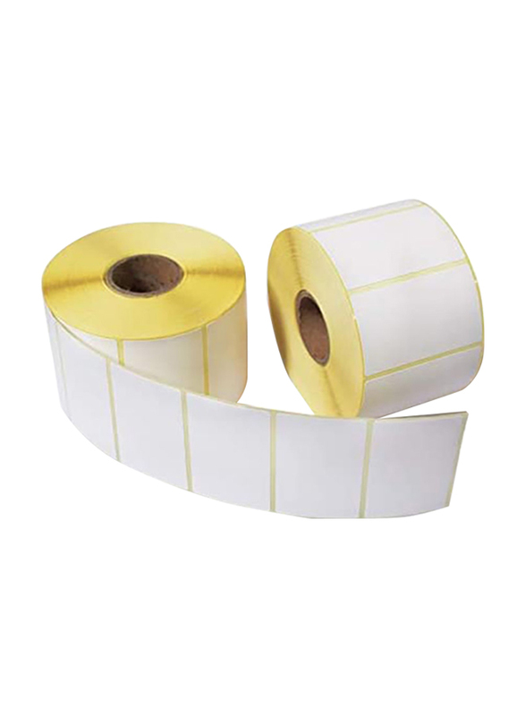

Generic Thermal Transfer Label Roll, 38 x 25mm, 2 Pieces, White