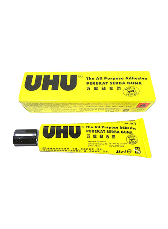 

UHU All Purpose Adhesive Glue, 35ml, Clear