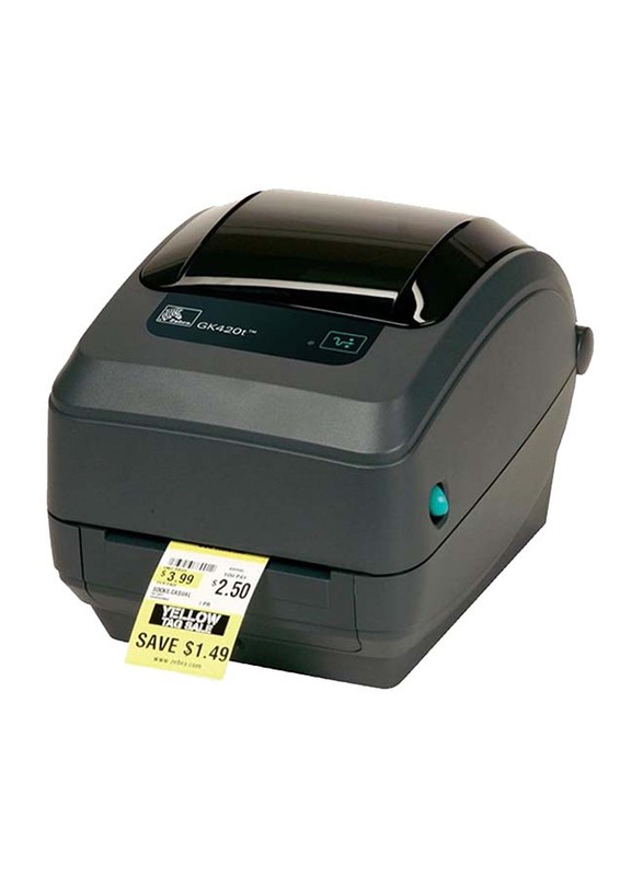 

Zebra GK420t Thermal Transfer Barcode Printer, Black