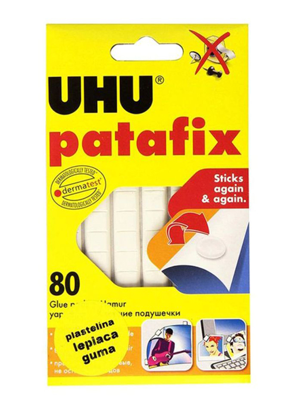

UHU Patafix Solid Adhesives, White