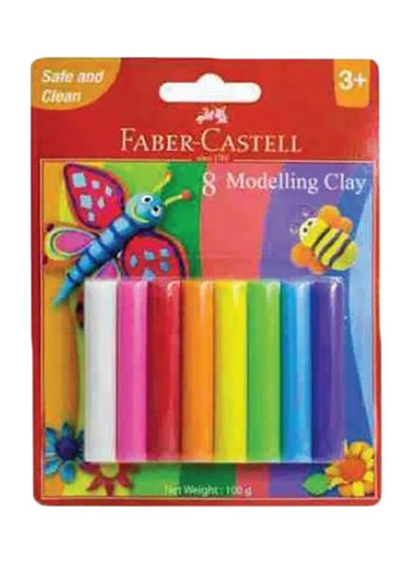 

Faber-Castell Modelling Clay Set, 8-Piece, Multicolour