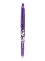 Pilot 3-Piece Frixion Erasable Fine Rollerball Pen Set, Purple