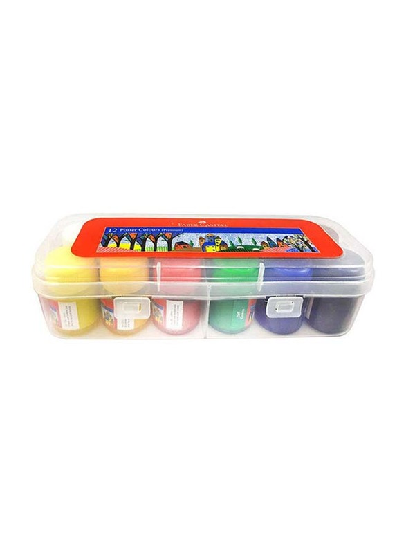 

Faber-Castell Shades Poster Water Color, 12 Pieces x 10ml, Multicolour
