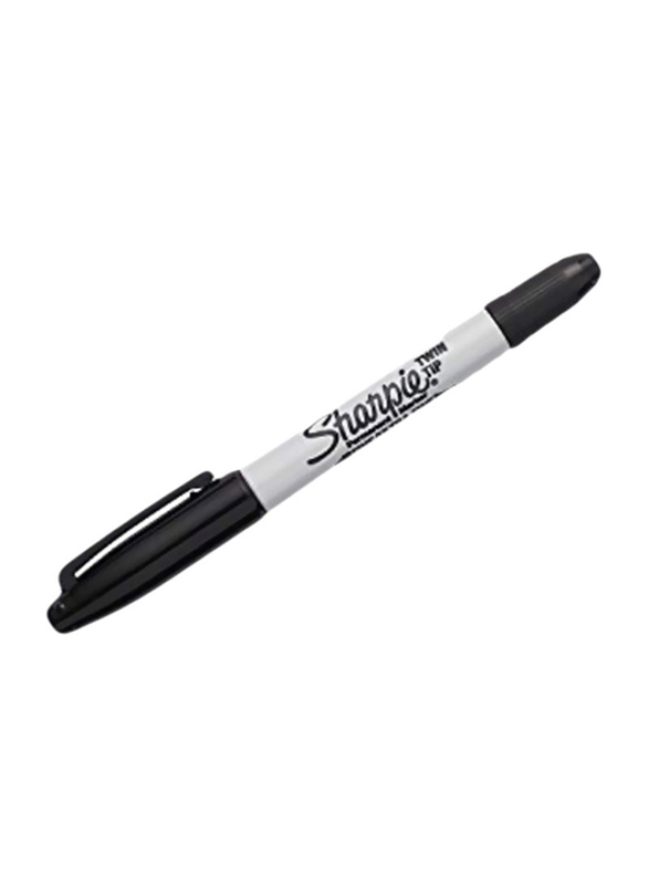 

Sharpie Twin Tip Permanent Marker, Black