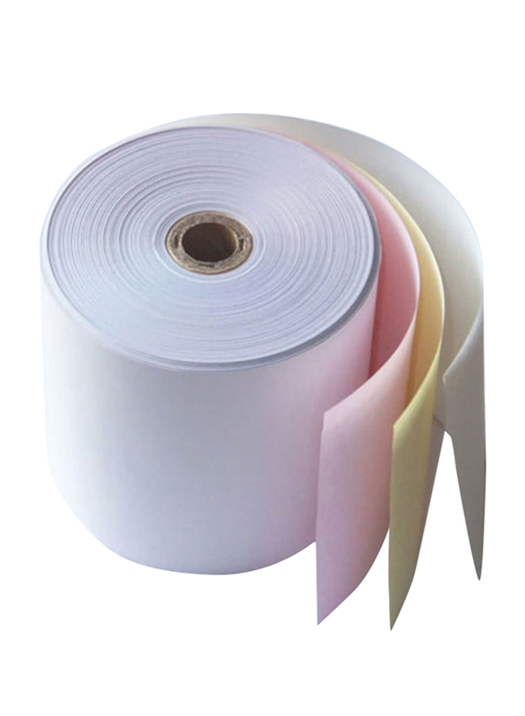 

Generic Cash Rolls, 76 x 70mm, 3Ply, 100 Piece, White/Pink/Yellow