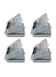 Faber-Castell 4-Piece Drawing Art Kneaded Eraser Set, Grey