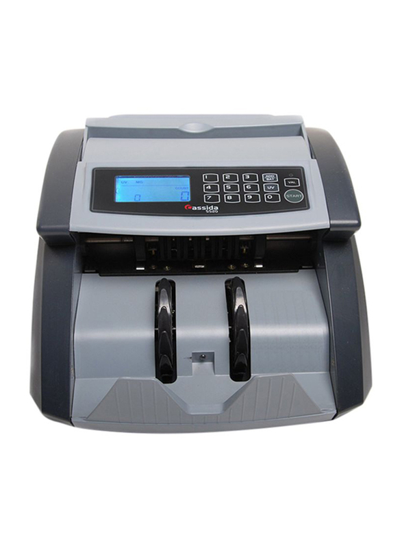 

Cassida UV/MG Money Counter with Counterfeit Bill Detection, Grey/Black