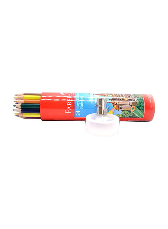 

Faber-Castell 24-Piece Colored Pencil Set, Multicolour