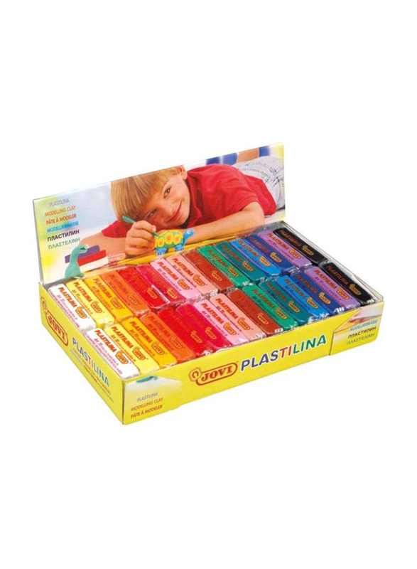 

Jovi Plastilina Modelling Clay, 30 Pieces, Multicolour