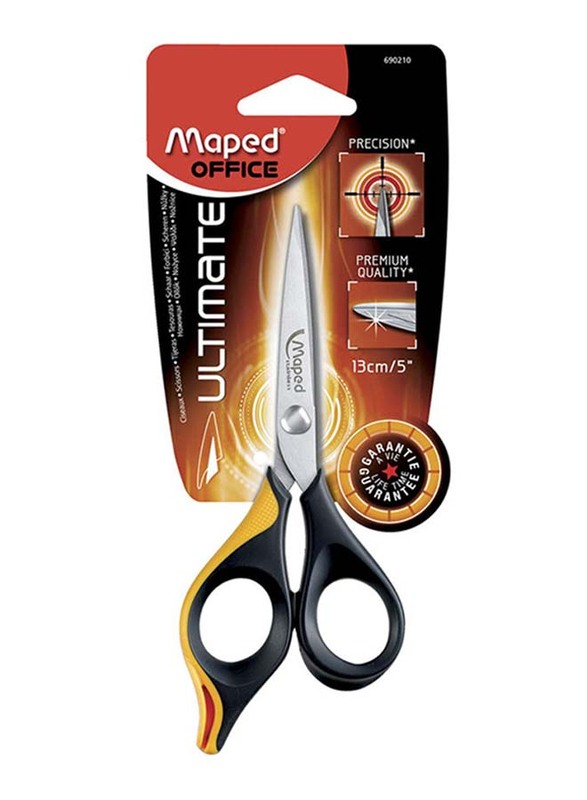 

Maped Ultimate Precision Scissor, Silver/Black/Yellow