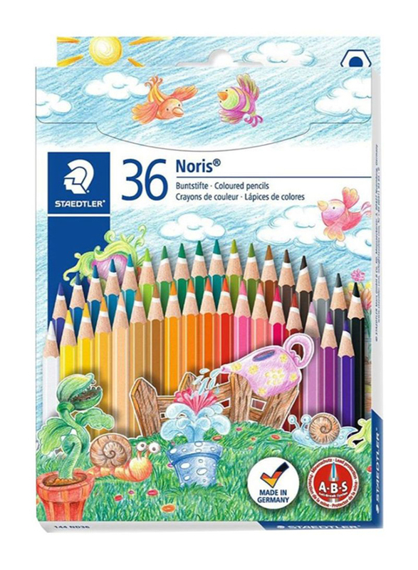 

Staedtler StaEDT Perfumeler 36-Piece Noris Club Color Pencil Set, Multicolour