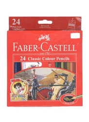 Faber-Castell 24-Piece Classic Color Pencil Set, 6176536, Multicolour