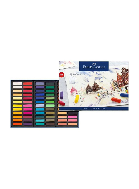 

Faber-Castell Gold Studio Soft Pastels Set, 72-Colour, Multicolour
