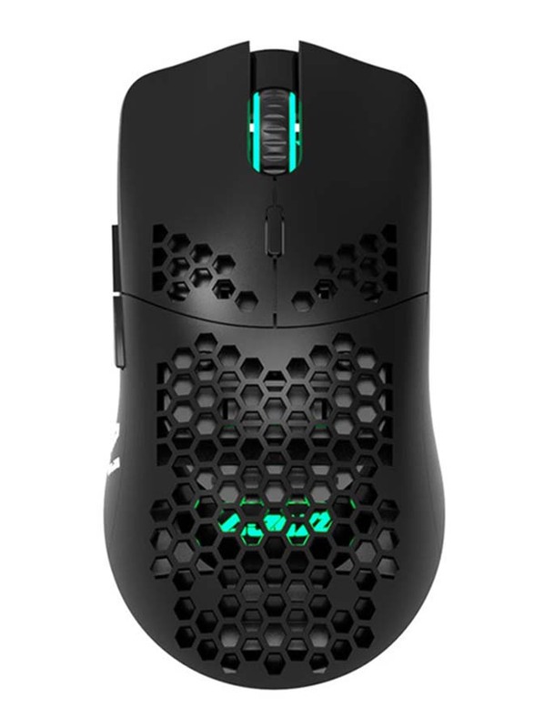 

Ajazz AJ390 Gaming Mouse with 7 Keys & Adjustable DPI, Black