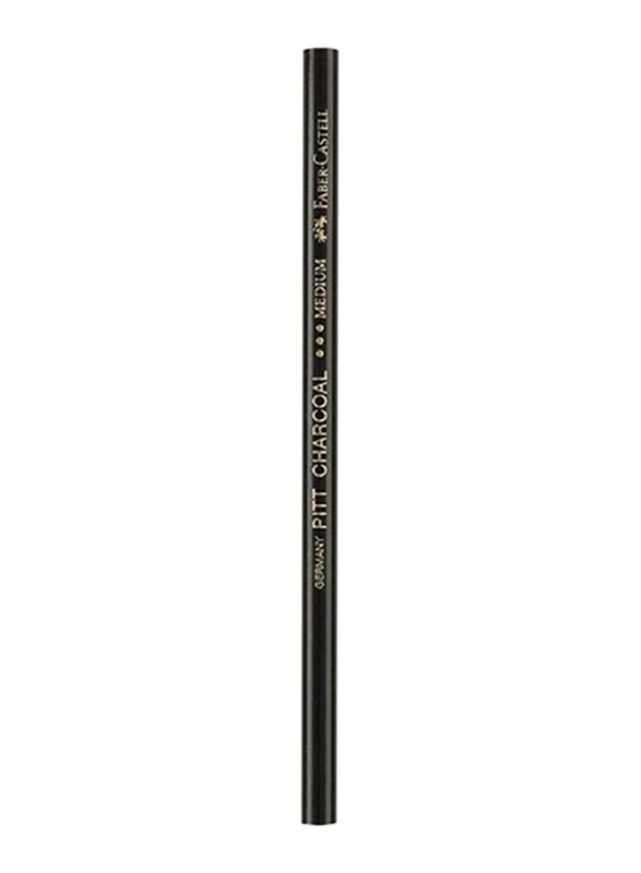 

Faber-Castell Medium Pitt Charcoal Pencil, Black