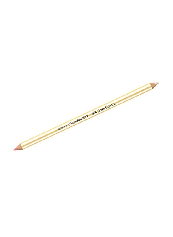 

Faber-Castell Double Ended Perfection Eraser Pencil, Gold/Beige