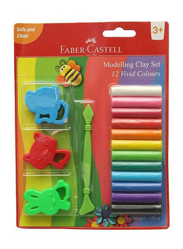 

Faber-Castell Modelling Clay Set, 16-Piece, Multicolour