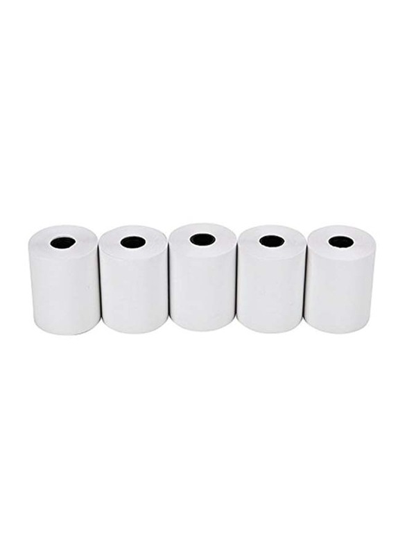 

9527 Product Thermal Receipt Cash Register Paper Roll Set, 50 Pieces, White
