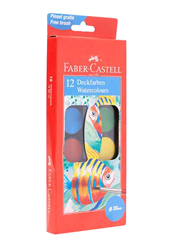 

Faber-Castell Water Colours Set, 12-Piece, Multicolour