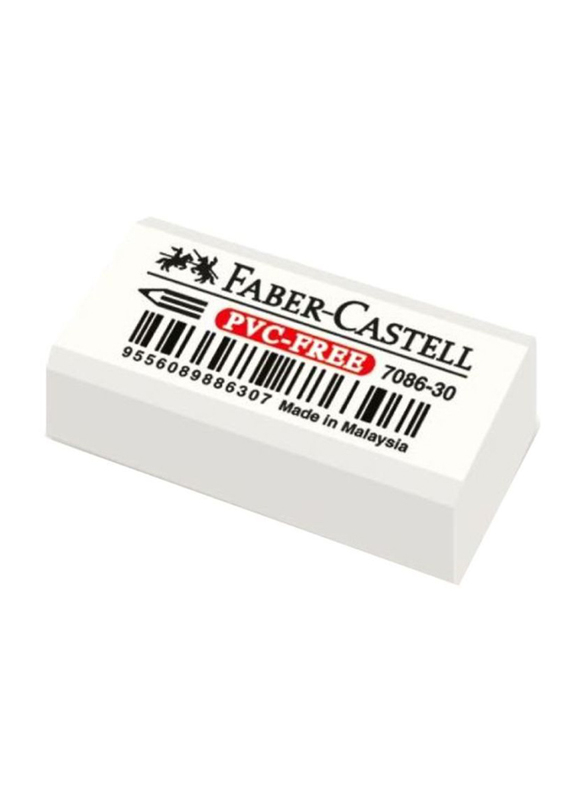 

Faber-Castell Extra Clean Pencil Eraser, White