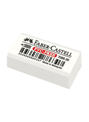 Faber-Castell Extra Clean Pencil Eraser, White