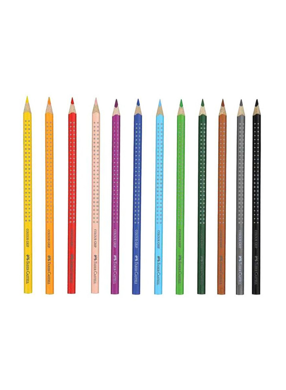 

Faber-Castell Color Grip Pencil Set, 12 Pieces, Multicolour