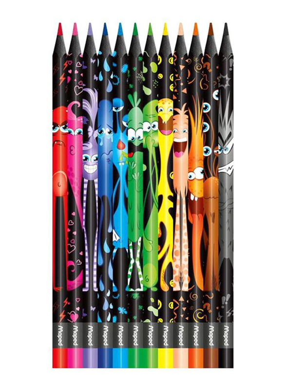 

Maped Color Peps Monster Pencil Set, 12-Piece, Multicolour
